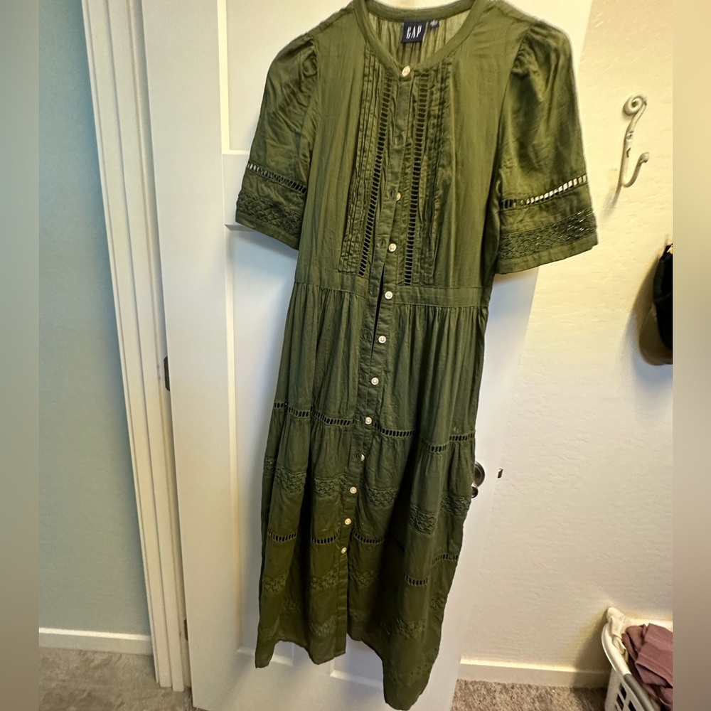Gap tiered midi dress-SP